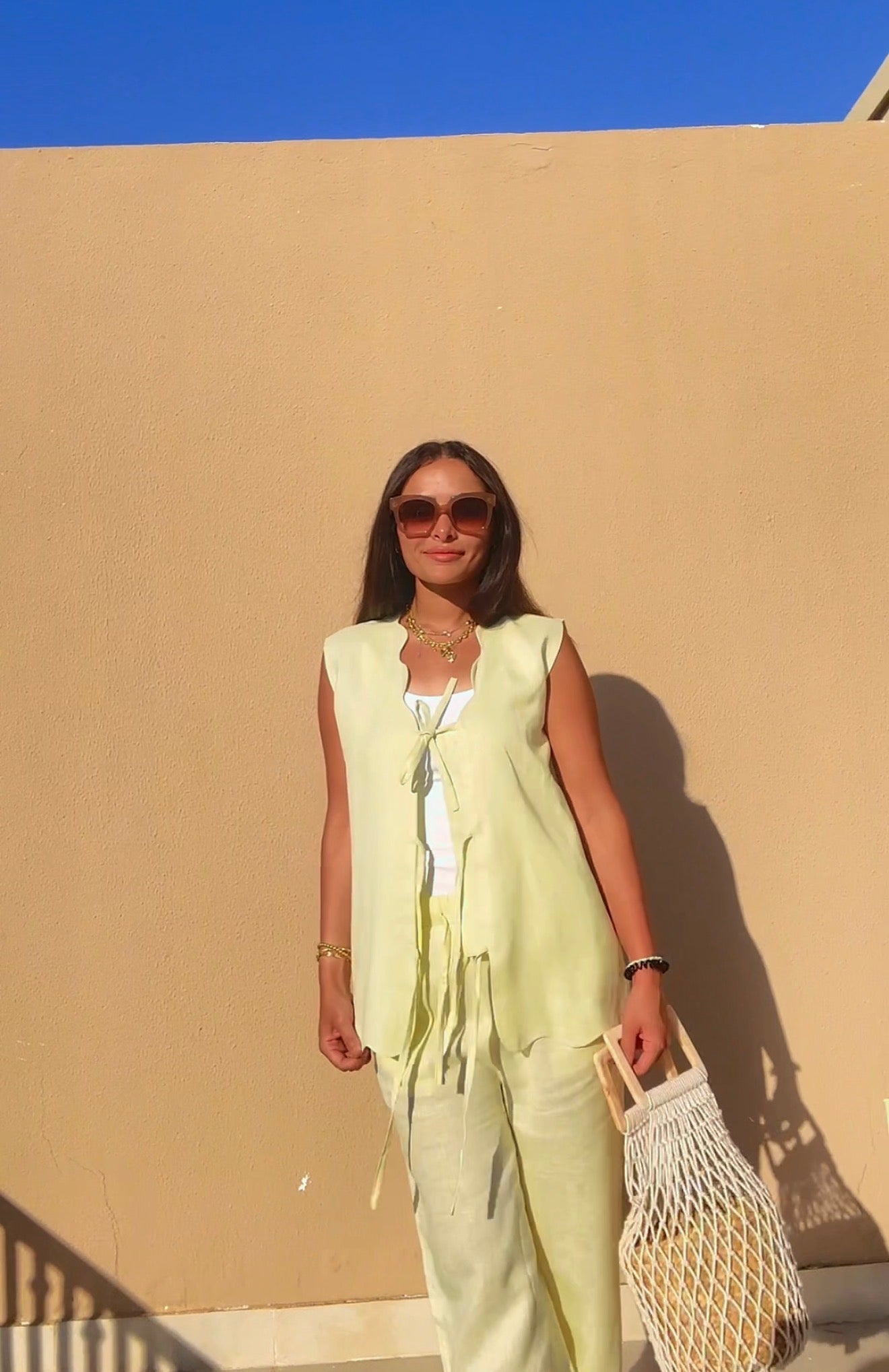 Butter Yellow Wave Full Set