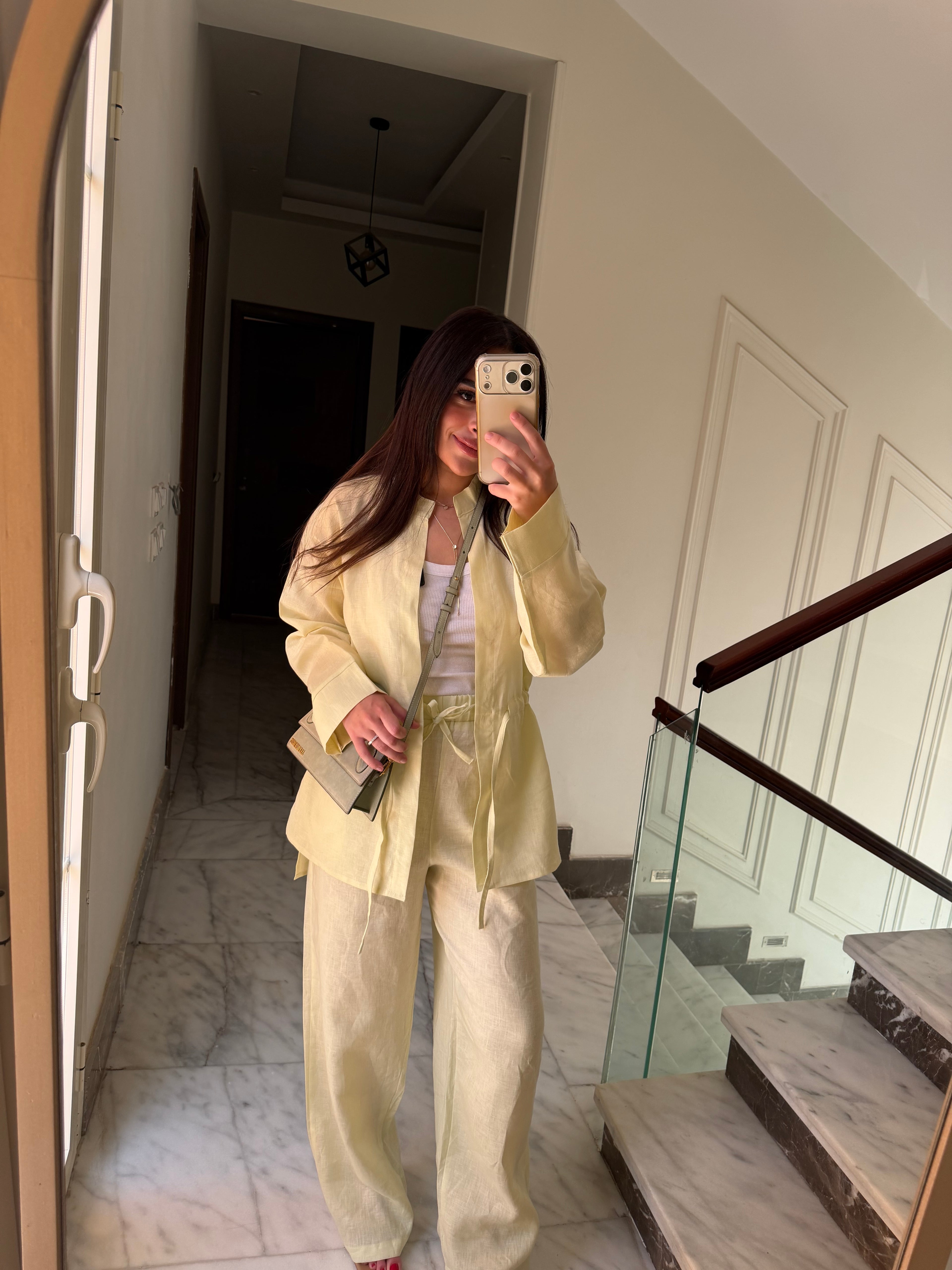 The Soleil Set in Butter Yellow