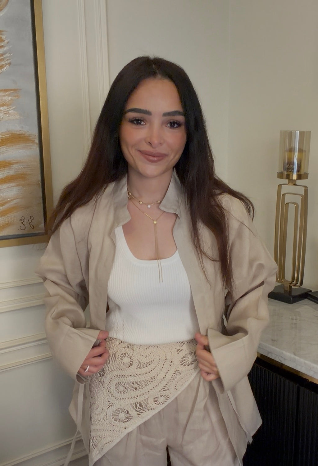 The Soleil Full Set in Beige