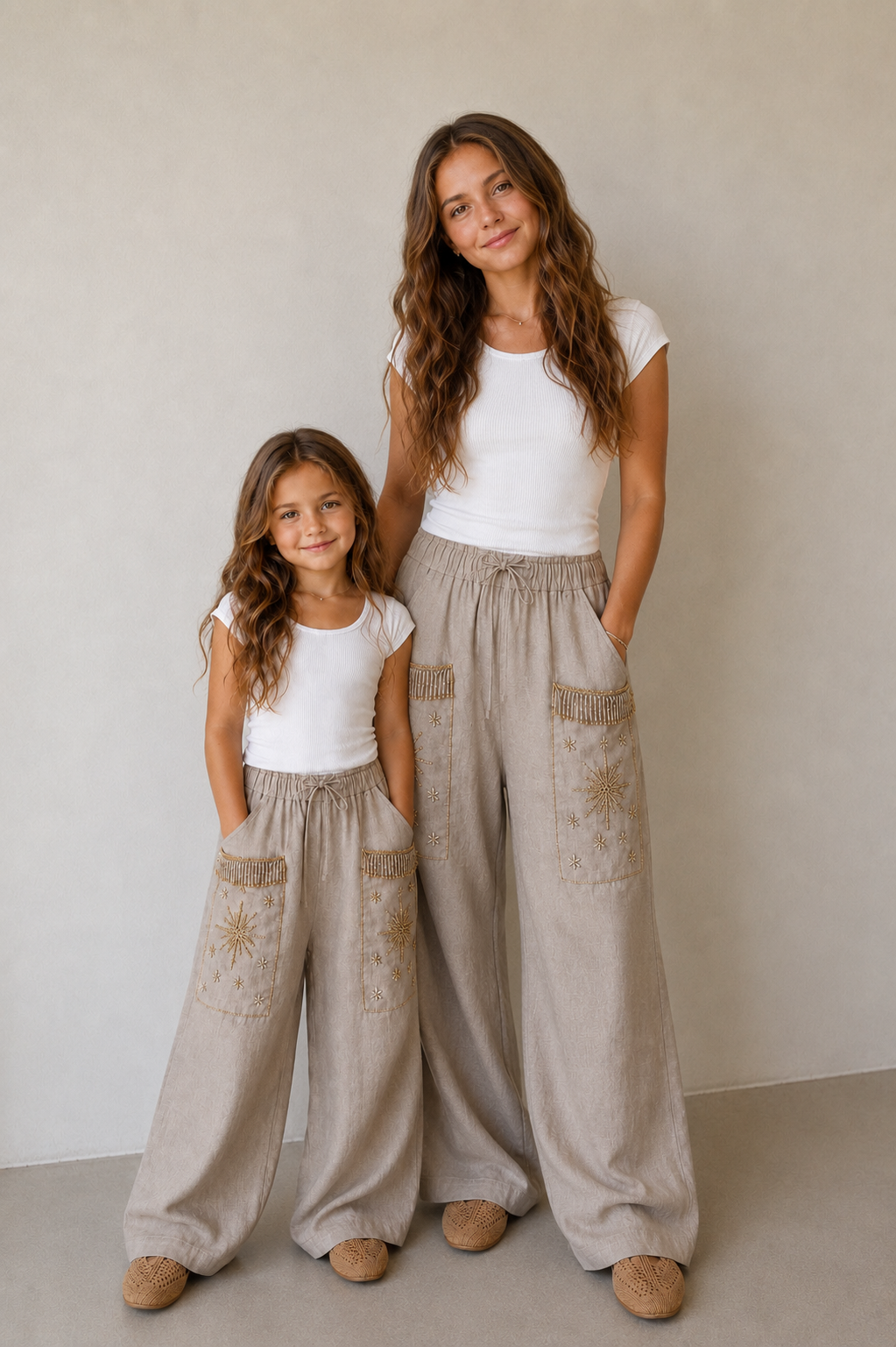 The Kids Nomad Pants (only) in Taupe
